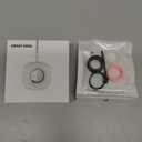 Smart Ring for Women Men, Health Fitness Tracker Ring, IP68 Waterproof Rings, Sleep Ring with Charging Case and Ring Protector, Remote Photography, Family Care, No App Fees,(Black, 8#)