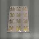 Bible Tabs Neutral Cream, Church Shape Laminated Bible Tabs Women & Men, Christian Gifts, Large Print Bible Tabs for Easy Navigation, Bible Book Index Tabs Labels, Bible Study Supplies