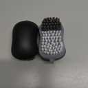 MR.SIGA Fruit and Vegetable Cleaning Brush with Non Slip Comfortable Grip, Pack of 2, Black