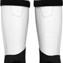 STX Field Hockey Stallion 800 Shin Guard, White , Large/X-Large
