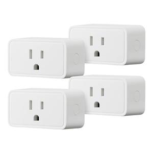 Amazon Basics Smart Plug, Works with Alexa Only, 2.4 GHz Wi-Fi, No Hub Required, 2-Pack, White