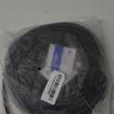 Black Rubber Weather Stripping Door Seal Strip, D Shape Door Rubber Weather Seal Strip, SelfAdhesive Door Weatherstripping Soundproofing Door Sealing Strip for Windows (50 feet, Black)