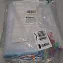 24pcs Mesh Zipper Pouch Bags Puzzle Storage Bags, A4 13x9 Inches Large Reusable Zipper Pouches for Classroom Organizing Board Game Home Organization (8 Colors)