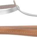 Amazon Essentials Women's Casual Thong Sandal with Ankle Strap (7.5)