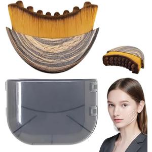 New Lymphatic Contour Face Brush, Lymphatic Drainage Massager for Face,Ergonomically Designed to Fit The Skin Precisely and Relieve Fatigue