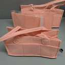 Mr. Pen- Baby Diaper Caddy Organizer, 2 Pack, Pink, Baby Caddy Organizer with Handle, Compact Size, Collapsible & Portable