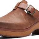 Clarks Womens Paizlee Nora (8.5 Wide, Tan Suede)