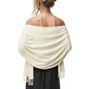 Women's Scarf Pashmina Shawls and Wraps for Evening Dress Wedding Bridal Bridesmaid Winter Warm Long Large Scarves