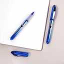 2 x EYEYE 0.5mm Black Needle Tip Rollerball Pens Pack of 6, Quick Dry Liquid Ink Roller Ball Pen Extra Fine Point Pens Fine Point Smooth Writing Pen for Journaling, Note Taking, Office, School Supplies