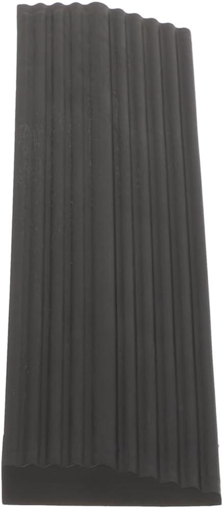 LUOZZY 2pcs Robot Vacuum Cleaner Ramp Pad - Plastic Threshold Ramp for Home Supplies - Black