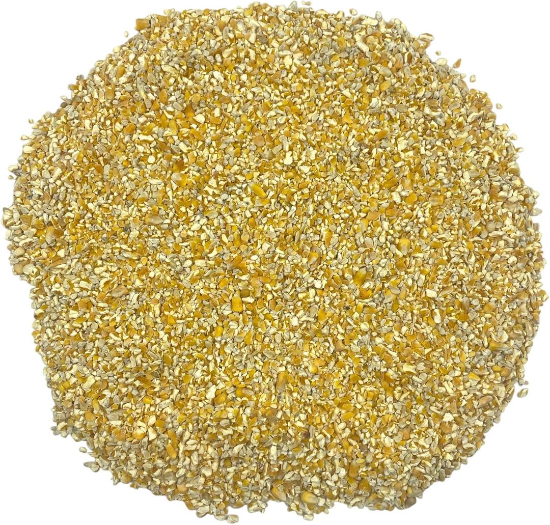 Cracked Corn 50 lb  Premium Bird Seed & Wildlife Feed for Ducks, Deer, Squirrels, Chickens, and Turkeys  Cracked Corn for Wild Birds  Grown in USA