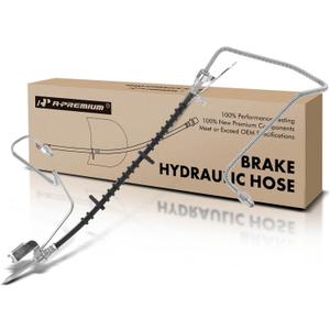 A-Premium Rear Driver Side Brake Hydraulic Hose Compatible with Select Chrysler and Dodge Models - Town & Country 2004-2007, Voyager 2001-2003, Caravan 01-07, Grand Caravan 01-02 - Replace# 4721323AD