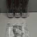 3-Chamber Wall Mount Shower Dispenser - No-Drill Adhesive or Drill Mount - Refillable Shampoo, Conditioner & Body Wash Dispenser for Home, RV & Hotel - Eco-Friendly & Compact (Silver)