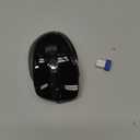 TECKNET Wireless Mouse, 2.4G Ergonomic Optical Mouse, Computer Mouse for Laptop, PC, Computer, Chromebook, Notebook, 6 Buttons, 24 Months Battery Life, 2600 DPI, 5 Adjustment Levels - Black