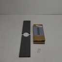 DK177 Faucet Mat for Kitchen Sink - Water Absorbing Stone Tray for Sink, Diatomite Fast-Drying Faucet Mat, Faucet Splash Guard for Bathroom Counter (Dark Gray, 15.8" x 4")