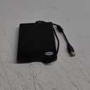 Floppy Disk Reader, 3.5 inch 1.44mb External USB Type A/C Floppy Disk Drive for PC, Laptop and Desktop Compatible with Windows 11/10/8/7/2000/XP, Not Compatible With Mac and Chrome, Black