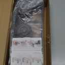 Shower Caddy Suction Cup, Removal No-Drill Shower Storage Shelf Organizer Bathroom Shelf Max Hold 33lbs for Bathroom Kitchen (Black)