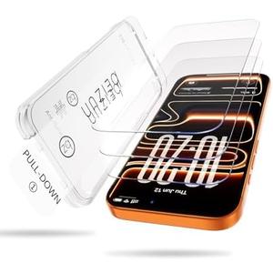 Beizun for iPhone 12 Pro Max Screen Protector 3-Pack: Military 9H Tempered Glass, Easy Installation, Full Coverage, Anti-Scratch & Fingerprint Defense