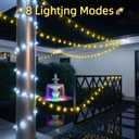 QUHUATU Star String Lights 360 LED 132FT,8 Modes Plug in Star Fairy Lights with Timer & Memory, Indoor Outdoor Star Christmas Lights for Birthday Party Bedroom Wedding Home Classroom Decor Warm White