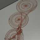 HUANIZI Metal Fruit Basket Anti Deformed Hanging Basket 3 Tiers Foldable Vegetable Organizer Kitchen Food Storage Basket Hanging Baskets for Organizing Heavy Duty Indoor