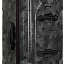 Traveler's Choice Maxporter II Polycarbonate Hardside Trunk with Spinner Wheels, Gray Camo, 30-Inch Trunk