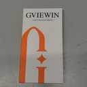 GVIEWIN for iPhone 17 Pro Max Case [Compatible with MagSafe][Upgraded Full Camera Protection][Cute Wave Frame] Glossy Slim Shockproof Protective Magnetic Phone Case for 17 Pro Max 6.9'', Clear/Orange