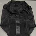 Black XL Mesh Duffle Bag with Coin Purse Toiletry Bag, Everyday Gym Travel (EXP 12/31/36)