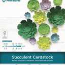 PrintWorks Succulent Cardstock 8.5 x 11 50pcs