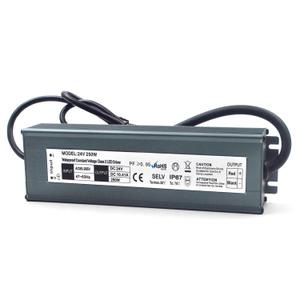 LED Driver 24V 250W Waterproof IP67 Power Supply Transformer, 85-265V AC to 24V DC Low Voltage Output, LED Transformer with 3-Prong Plug Cable for LED Light, Computer Project, Outdoor Light