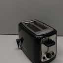 Toastmaster 2-Slice Toaster - Black with Stainless Steel - Kitchen Essential for Sandwich Bread & Breakfast Toast - Toaster with Wide Slots, High Rise Toast Lift & Cool-Touch Exterior
