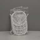 Eiito Hat Washer Cage, Hat Washer for Baseball Caps for Washing Machine or Dishwasher, Ball Cap Washers Frame for Flat and Curved Hats, Hats cage, Fit for Adult and Kid's, 1 Pack White