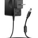 TKDY 9V Guitar Pedal Power Supply Cord, fit for Boss Effects Guitar Pedal and Casio Piano Keyboard, AC 100-240V to DC 9 Volt 1A 0.5A Center Negative Power Adapter.