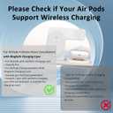 3 in 1 Foldable Charging Station for Apple Products,Wireless Charger for iPhone 17 16 15 14 13 12 Pro Max,Travel Dock Adapter&Light for iWatch Series 11 10 9 Ultra 3/2 SE 3/2,for AirPods 4 3 2 Pro 3/2