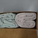 KeaBabies Muslin Hooded Baby Towels for Newborn Girls, Boys - 2-Pack, 35x35 Organic Cotton Baby Bath Towels Hooded, Soft Absorbent, Toddlers, Kids, Infant, Newborn Bath Essentials (Sage, Regular)