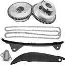 1.8 Timing Chain Kit w/VVT Sprocket for Hyundai Elantra 1.8L 2011-2014, for Kia Soul 2012-2013 2.0L L4 Engine Time Kit 24321-2E000 24350-2E001 24370-2E000 Timing Kit Guide Tensioner Cam Phaser