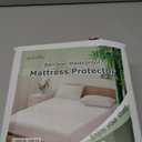 Queen Mattress Protector Waterproof Mattress Pad Washable Bamboo Rayon Mattress Cover Breathable Noiseless Bed Protector 5" - 21'' Elastic Fitted Deep Pocket