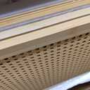 Bamboo Shoe Storage Cabinet for Entryway with Doors, Hidden Shoe Organizer