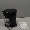 BLACK+DECKER 12-Cup Coffee Maker with Easy On/Off Switch, Easy Pour, Non-Drip Carafe with Removable Filter Basket, Vortex Technology, Black