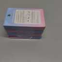 4 x 6 Colors Fake Nails Kit Short Square Shaped Press on Nails with Glitter Designs Glossy False Nails Sparkly Reusable Acrylic Nails Set Full Cover Stick on Nails for Women Nail Art Manicure 144 Pcs (Cats Eye)