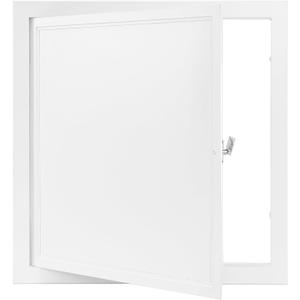 Metal Access Panel 24 x 24, Access Panel with Screwdriver Latch, Galvanized Steel Inner Panel and Aluminum Alloy Frame, Access Panel for Drywall, Ceilings, Electrical, Plumbing, Attic