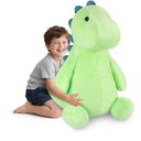 Giant T rex Plush Toys 30", Jumbo Soft Dinosaur Stuffed Animals, Giant Stuffed Animal Dinosaur Toys for Stress Relief & Sleep Aid, Huge Cuddly T rex Plushies Gift for Kids Adults