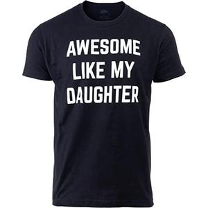 Awesome Like My Daughter | Funny Tee Shirt, Sarcastic Saying Humor Dad Joke T-Shirt for Father Grandpa Daddy, XXXL Awesome Like My Daughter | Funny Tee Shirt, Sarcastic Saying Humor Dad Joke T-Shirt for Father Grandpa Daddy, XXXL