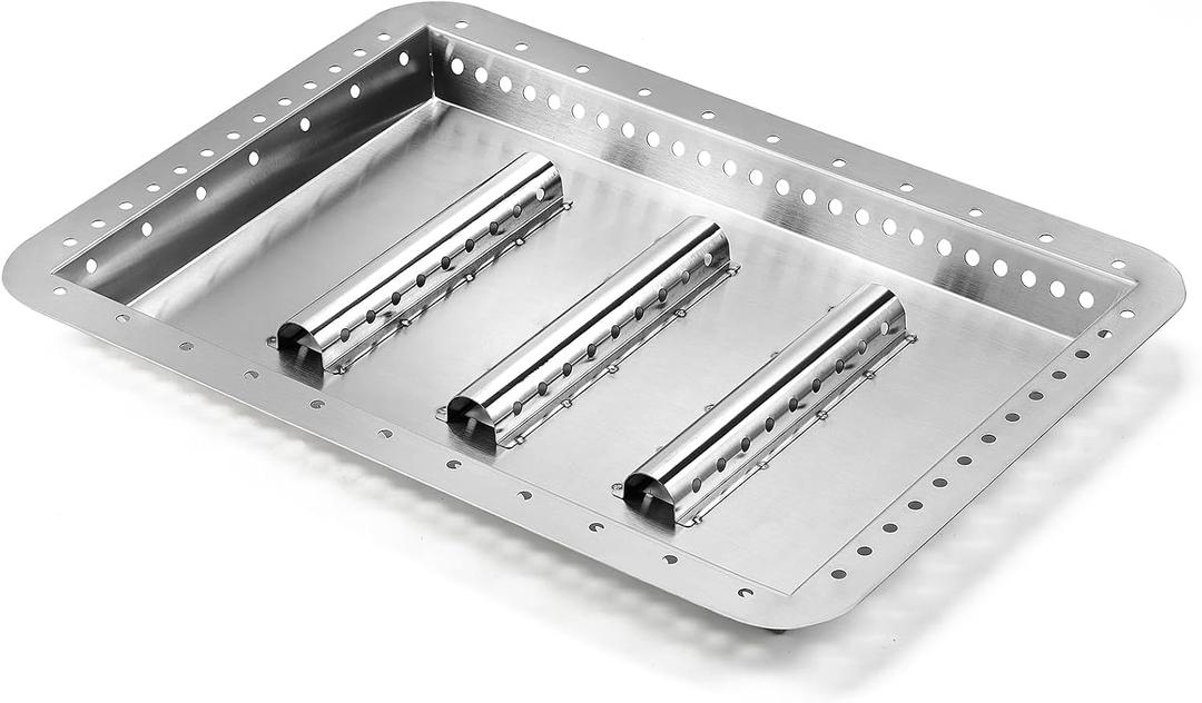 G421-0200-W1 Charcoal Tray Replacement for Charbroil Gas2coal Grill Parts 463340516 463370519 463336818 Charcoal Pan Char broil Gas 2 Coal 3 Burner Ash Catcher 466370516 463341918 Charcoal Pan