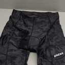 Bikewa Men's Bike Shorts 3D Padded Cycling Road Biking Mountain Riding Biker Bicycle UPF 50+ Cycle Shorts Zipper Pockets (X-Large, Camo Black)