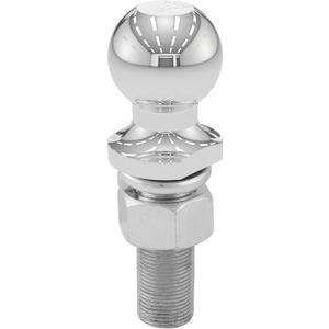 CURT 40072 Chrome Trailer Hitch Ball, 3,500 lbs, 1-7/8-Inch Diameter, 1 x 3-Inch Shank