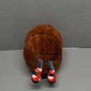 XIYUAN 13.7inch Football Plush Toys Soft Stuffed Sports Plush Balls Cute Fun American Soccer Doll Toys with feet Creative Football Spherical Decor Throw Pillow for Christmas Kids Gift (Basketball)