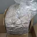 Outdoor Rocking Chair Cushion  Waterproof Wicker Egg Chair Replacement Pad, Thick Papasan Seat Cushion with Ties for Indoor & Outdoor Patio, Porch, Balcony, or Garden (Khaki)