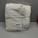 MEETSKY Small Couch Cover Oversized Chair Cover Washable Armchair Sofa Cover for Dog, Couch Protector for Sofa Single Cover, Sofa Throw Cover with Tassel, 71" x 91", Beige