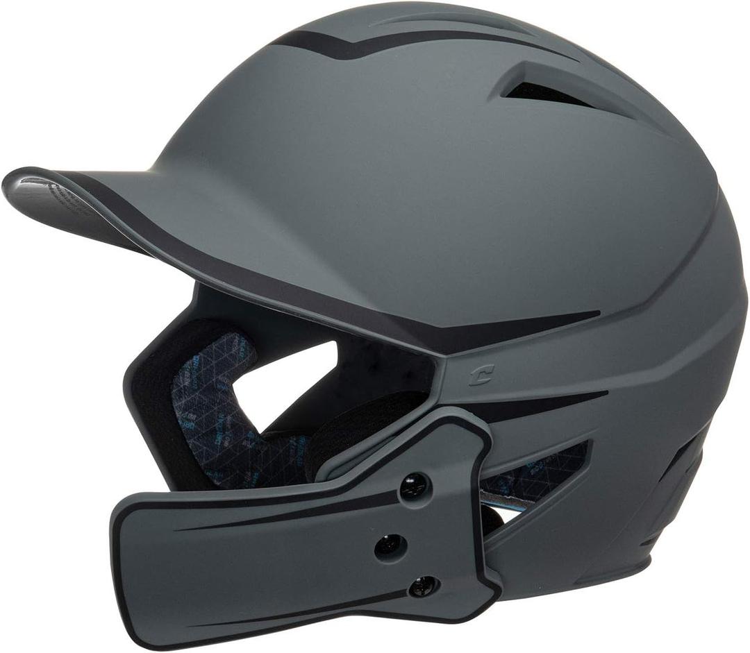 Champro HX Legend Plus Batting Helmet (Large, Graphite, Black)