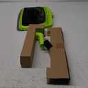 Sepetrel Deluxe Swimming Pool Cleaning Kit Including Rubber Edge Skimmer Net,17.5" Pool Brush Head & Hand Scrub Brush (NO Pole), Green 